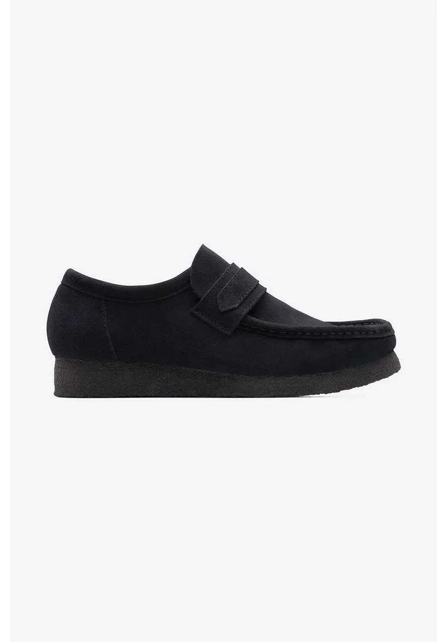 obrazek 1 Clarks Originals mokasyny zamszowe Wallabee Loafer kolor czarny 26172503