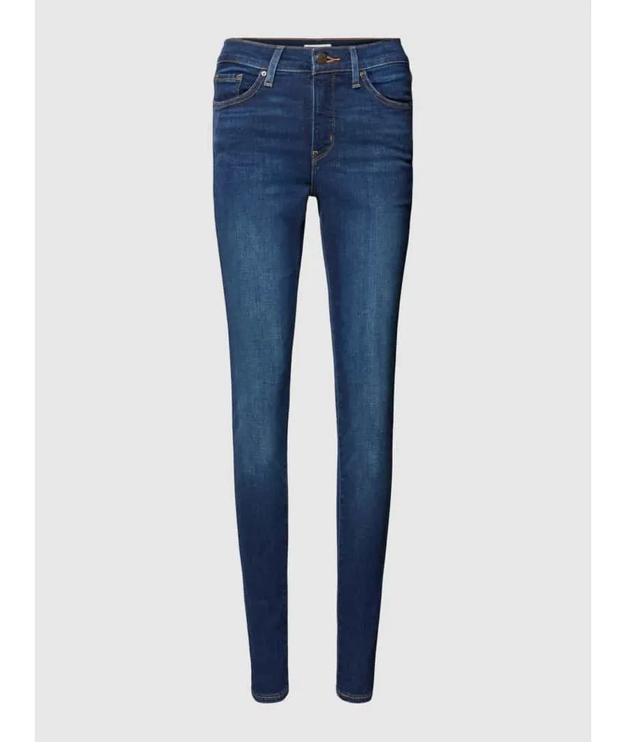 obrazek 1 Jeansy o kroju shaping super skinny fit z 5 kieszeniami