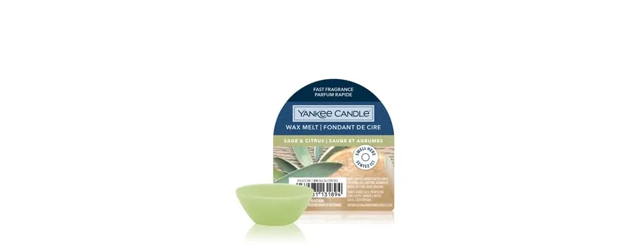 obrazek 1 Yankee Candle Sage & Citrus Wax Melt Single Świeca zapachowa 22 g