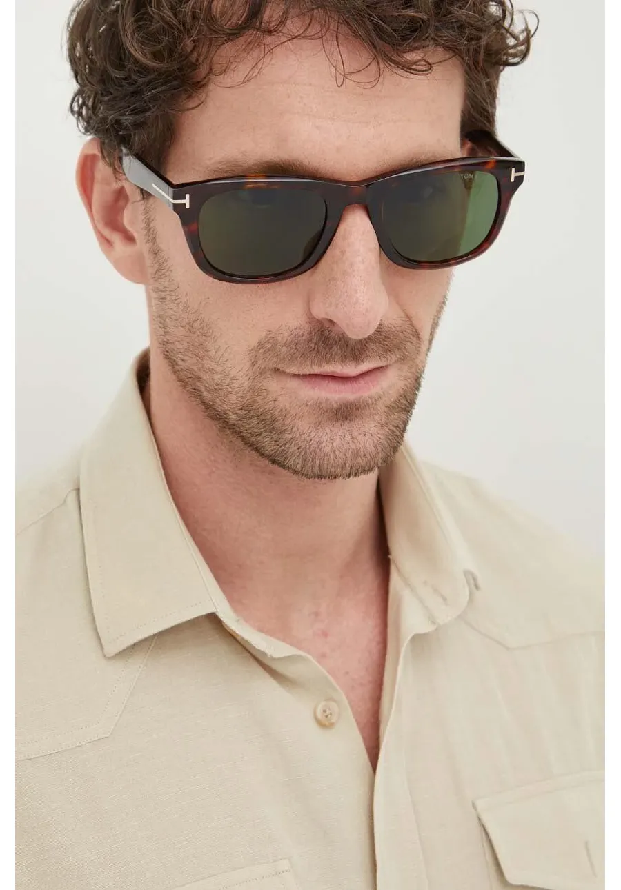 obrazek 1 Tom Ford okulary przeciwsłoneczne męskie kolor brązowy FT1076_5454N