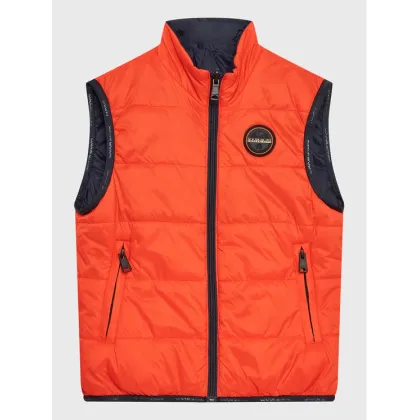 Zdjęcie Napapijri Kamizelka Santafe NP0A4GXA M Pomarańczowy Regular Fit