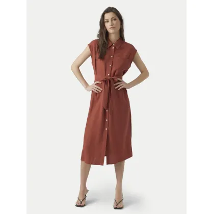 Zdjęcie Vero Moda Sukienka koszulowa Mymilo 10282532 Czerwony Regular Fit