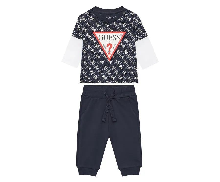 obrazek 1 Guess Komplet dziecięcy I5YG00 K8HM4 Granatowy Regular Fit