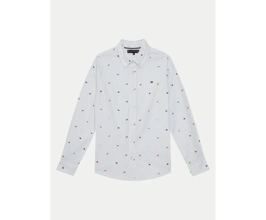 obrazek 1 Tommy Hilfiger Koszula KB0KB09555 D Błękitny Regular Fit