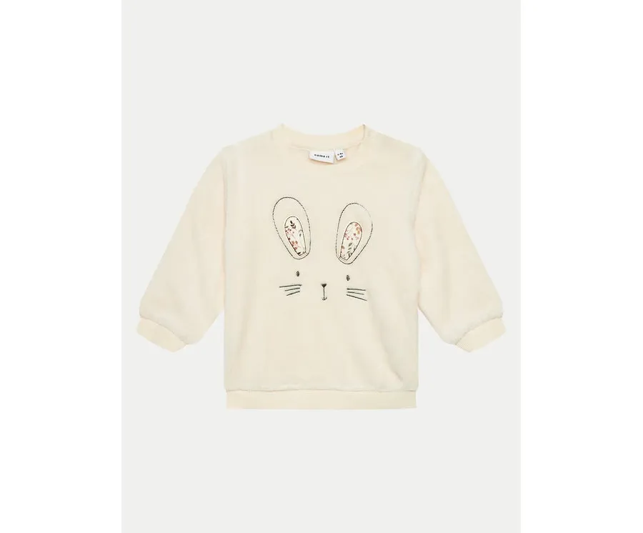 obrazek 1 NAME IT Bluza 13206925 Écru Regular Fit