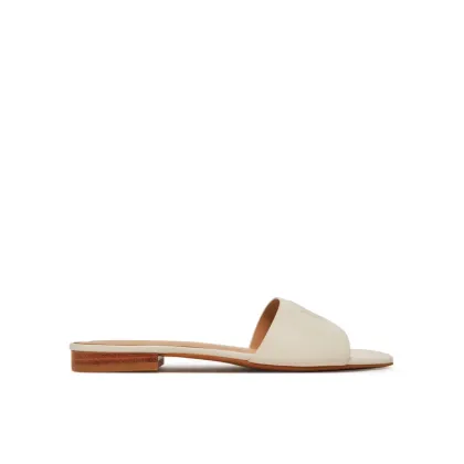 Zdjęcie LAUREN RALPH LAUREN Klapki Everley 802959143009 Biały