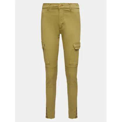 Zdjęcie Alpha Industries Spodnie materiałowe Cargo 108022 Zielony Slim Fit