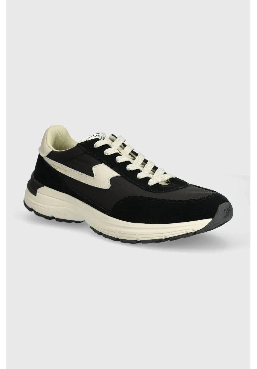 obrazek 1 Stepney Workers Club sneakersy Osier S-Strike Suede Mix kolor czarny YP02015