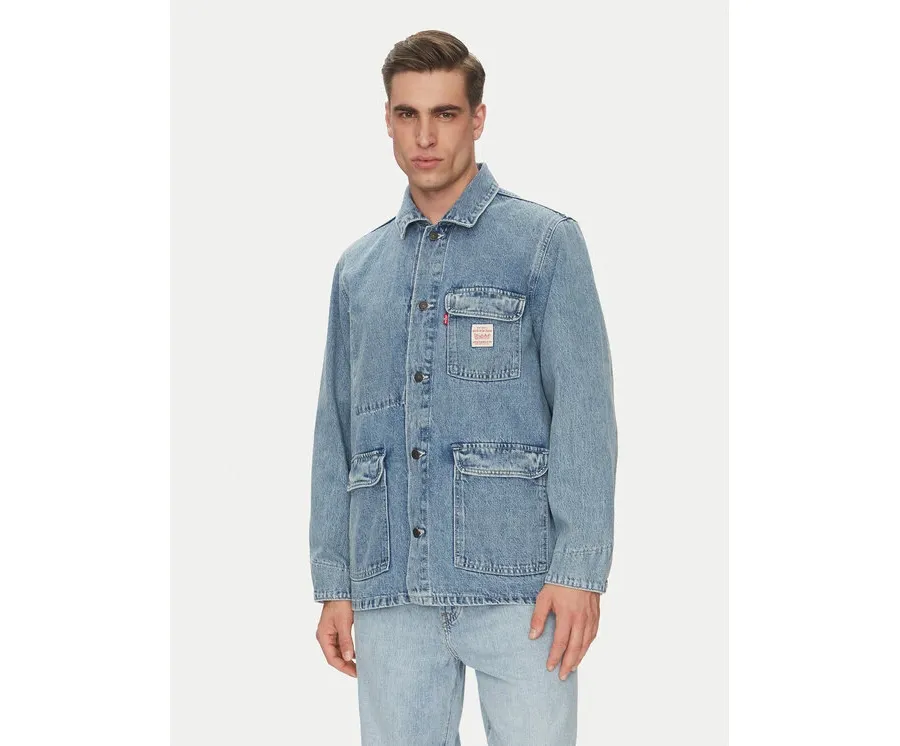 obrazek 1 Levi's® Kurtka jeansowa Engineer A0744-0003 Niebieski Relaxed Fit