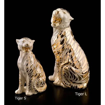 Picture Tiger figurine - decoration for luxury apartments