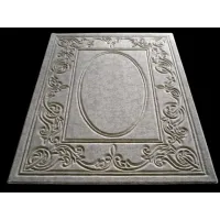 Zdjęcie Prestiżowy dywan ręcznie tkany i rzeźbiony wykonany z przędzy wełny