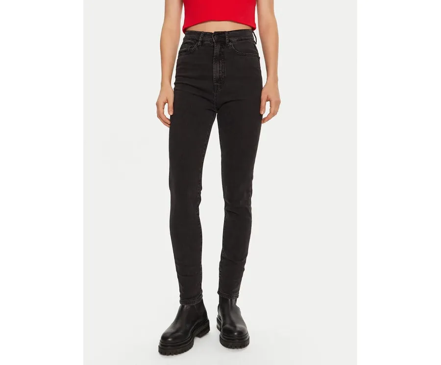 obrazek 1 Hugo Jeansy Girali 50527063 Szary Skinny Fit HUGO