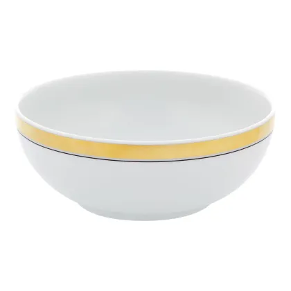 Zdjęcie Klasyczna porcelanowa miska na płatki z kolekcji Domo Gold - Vista Alegre