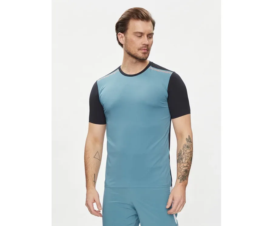 obrazek 1 CMP Koszulka rowerowa 34N7917 Niebieski Slim Fit