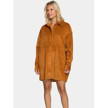 Zdjęcie Billabong Sukienka codzienna Winter Waves EBJWD00129 Brązowy Regular Fit