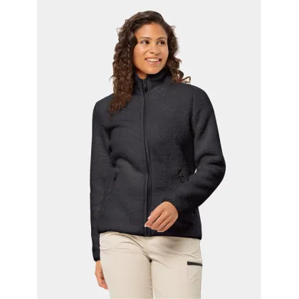 Zdjęcie Jack Wolfskin Polar High Curl Jacket 1708732 Czarny Regular Fit