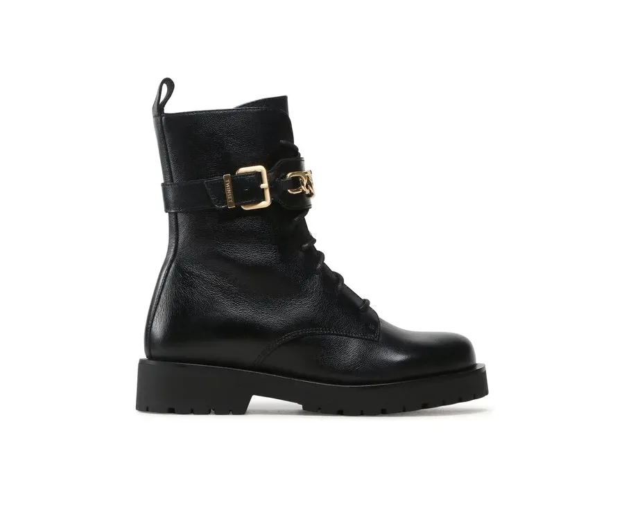 obrazek 1 TWINSET Botki 232TCP060 Czarny