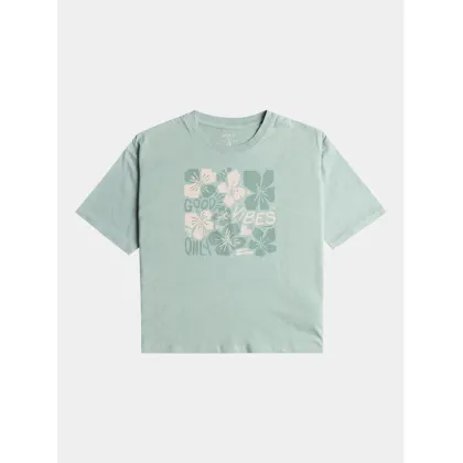Zdjęcie Roxy T-Shirt Sun Fr Seas C Tees ERGZT04004 Niebieski Regular Fit