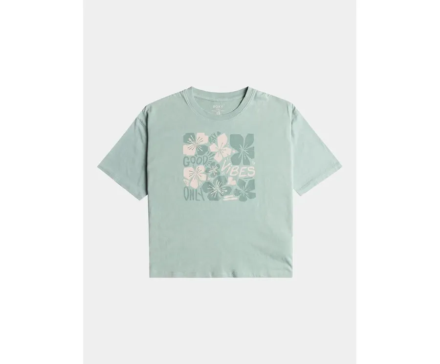 obrazek 1 Roxy T-Shirt Sun Fr Seas C Tees ERGZT04004 Niebieski Regular Fit
