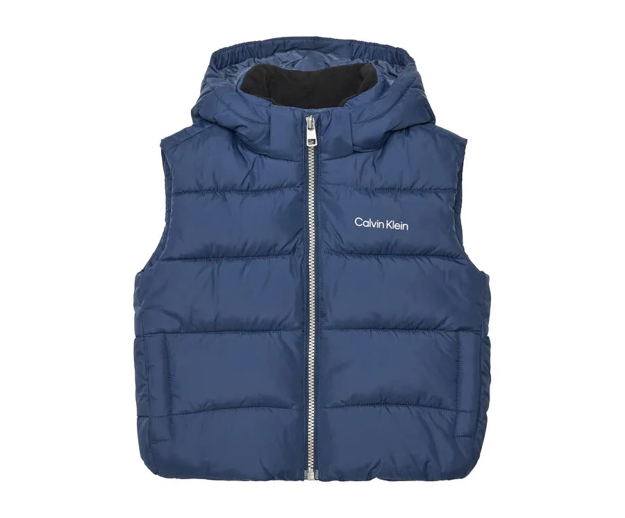 obrazek 1 Calvin Klein Jeans Bezrękawnik IB0IB02535 M Niebieski Regular Fit