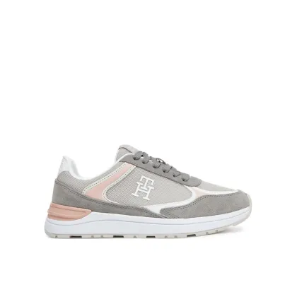 Zdjęcie Tommy Hilfiger Sneakersy Casual Fashion Runner Mix FW0FW08324 Szary