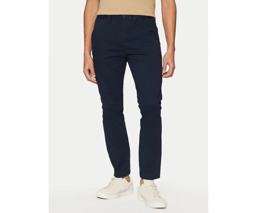 obrazek 1 Tommy Jeans Chinosy Austin DM0DM20282 Granatowy Slim Fit