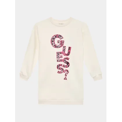 Zdjęcie Guess Sukienka codzienna J3BK01 KAZQ2 Écru Regular Fit