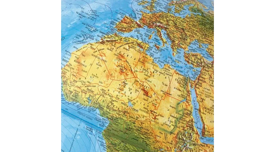 picture 2 Nova Rico Magnificus Geographycal 37 cm Globe W/Light