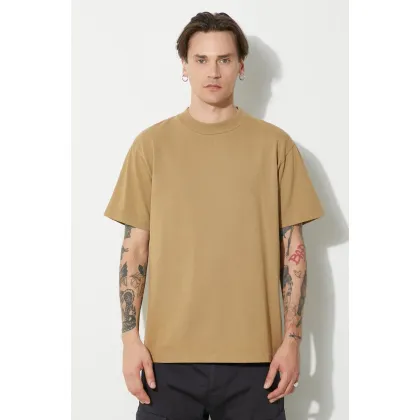 Zdjęcie 424 t-shirt bawełniany Alias T-Shirt męski kolor beżowy gładki FF4SMH01AP-JE341.706