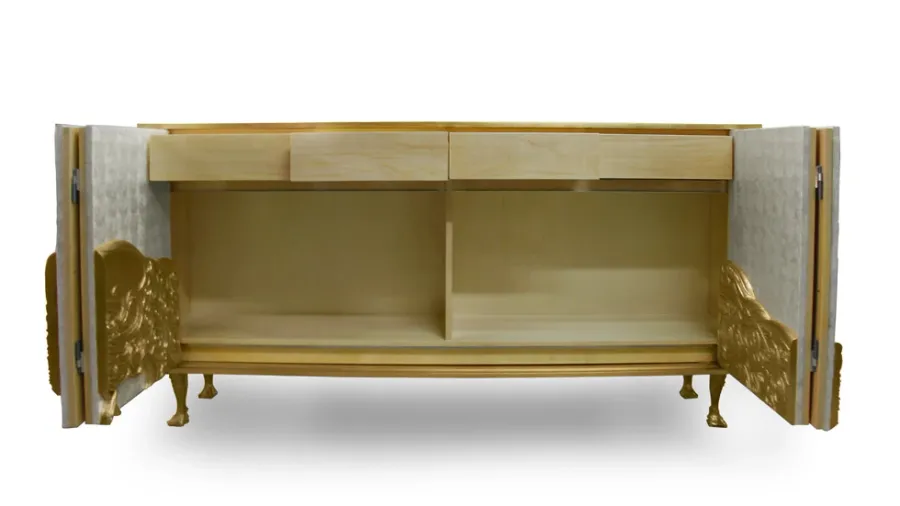 picture 5 Unique golden chest of drawers