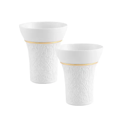 Picture Luxurious porcelain set of 2 glasses - Vista Alegre
