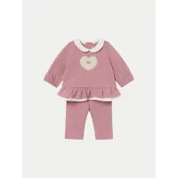 Zdjęcie Mayoral Komplet bluzka i legginsy 2507 Różowy Regular Fit