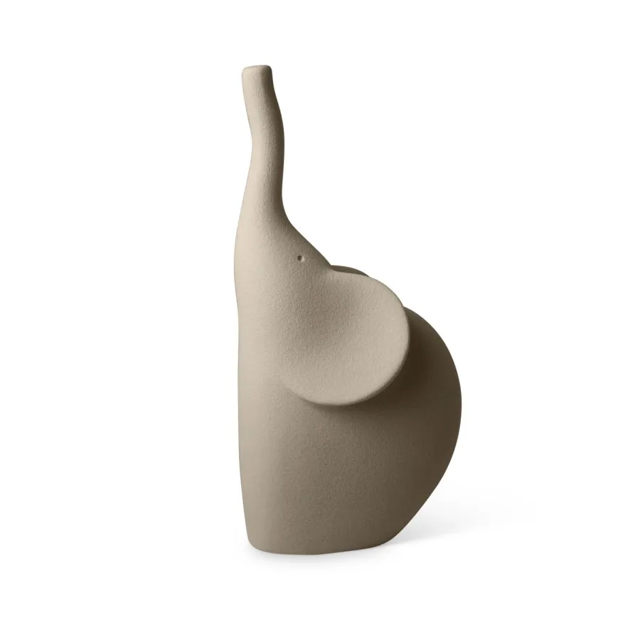 obrazek 13 Włoska ceramiczna figurka słonia - 12x9x26 cm