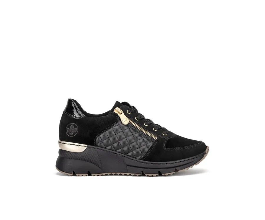 obrazek 1 Rieker Sneakersy N6314-00 Czarny