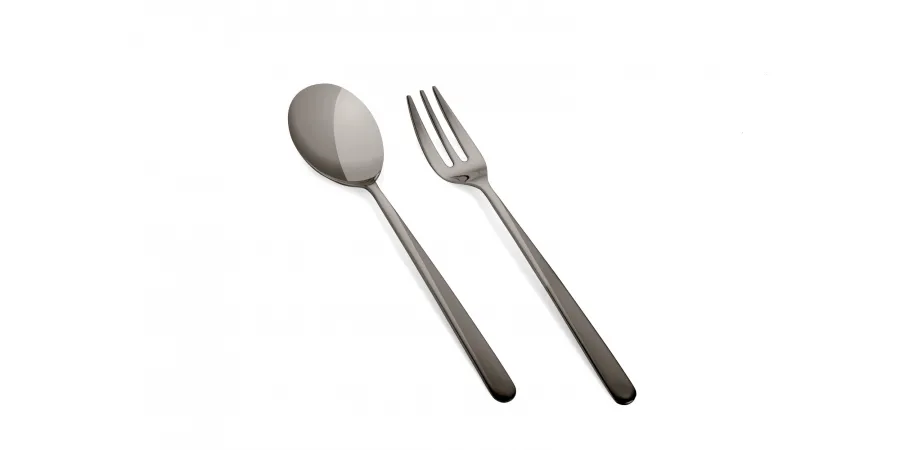 obrazek 3 Designerski włoski widelec stołowy do ryb ze stali nierdzewnej - komplet 6 szt.