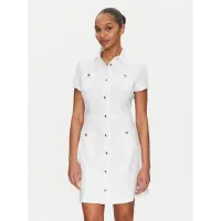 Zdjęcie Guess Sukienka koszulowa W5GK70 KCBO2 Biały Regular Fit