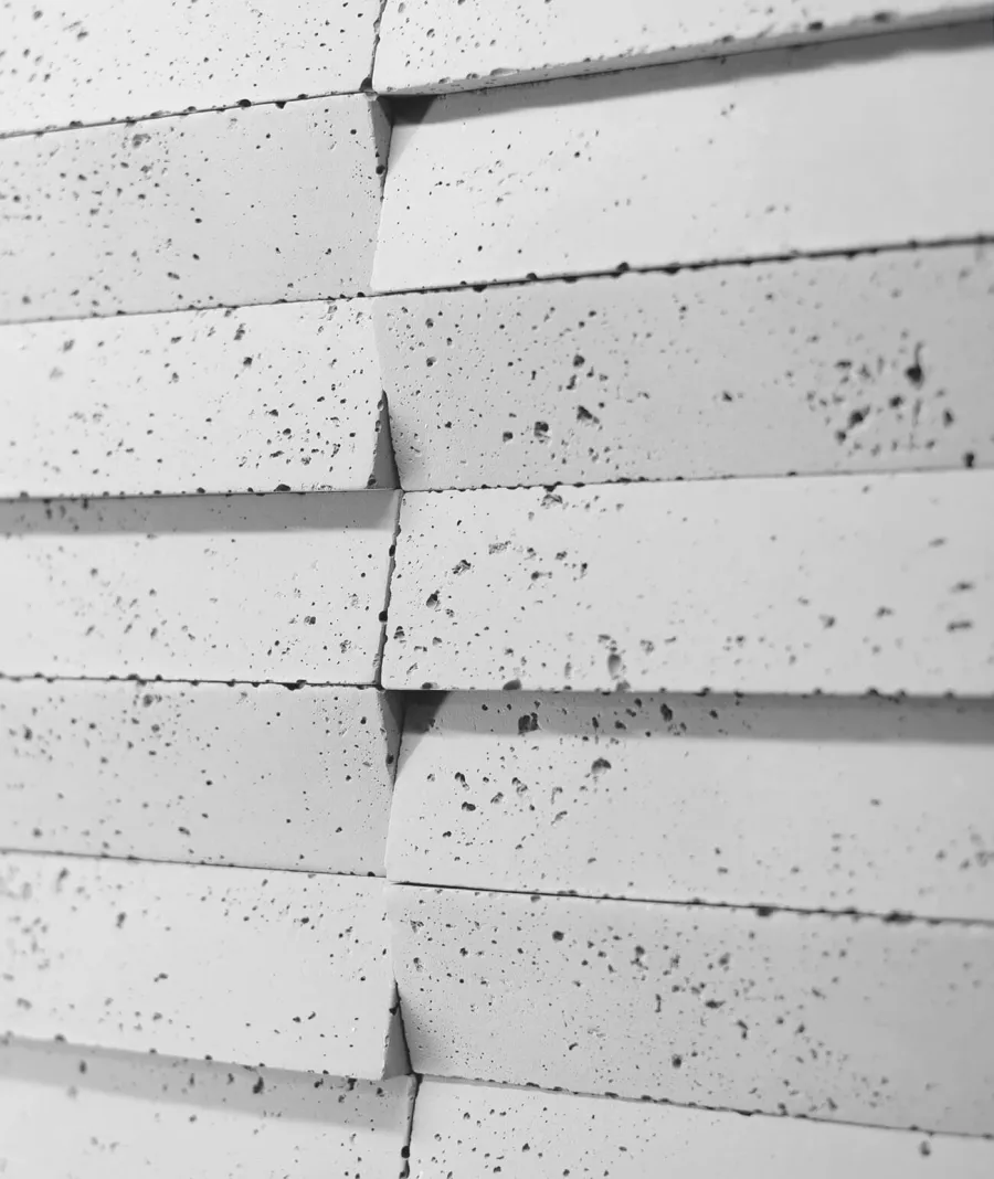 obrazek 1 22,6x5x2 cm VT - CEGŁA ITALIC (B1 siwo biały) - dekoracyjny beton architektoniczny