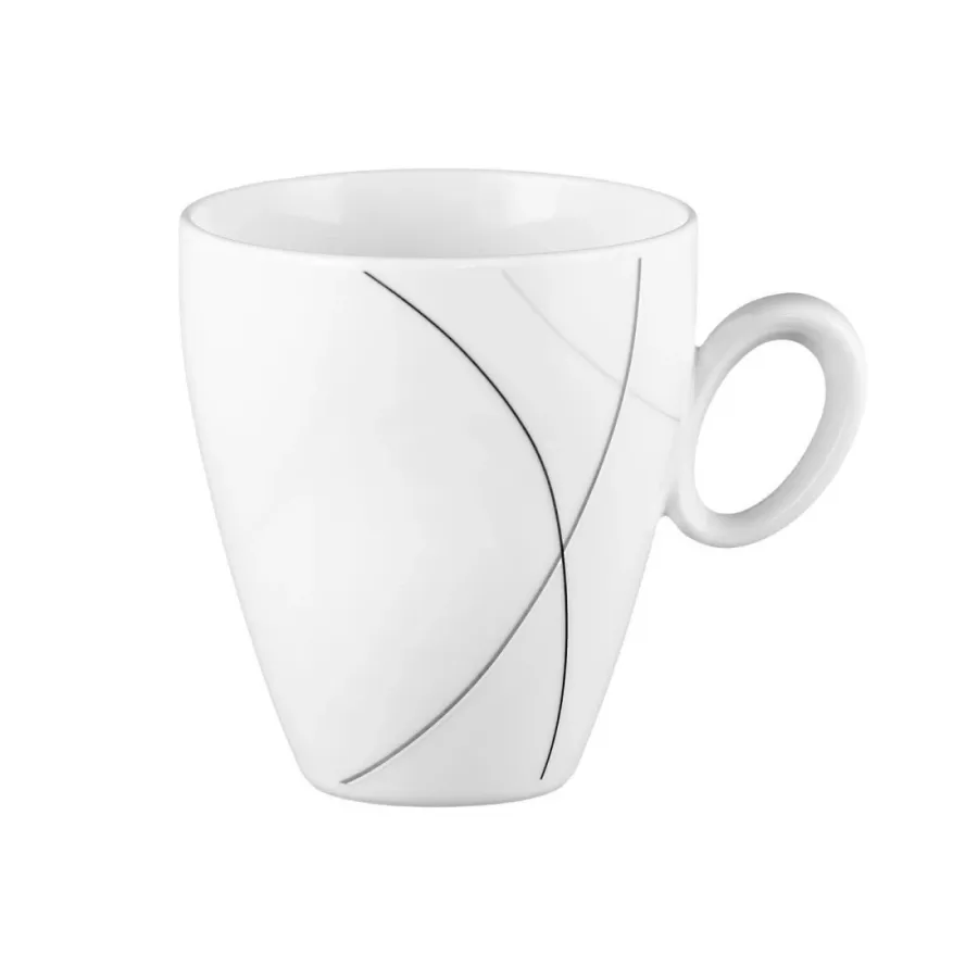 obrazek 1 Stylowy porcelanowy kubek z delikatnym zdobieniem - Seltmann Weiden