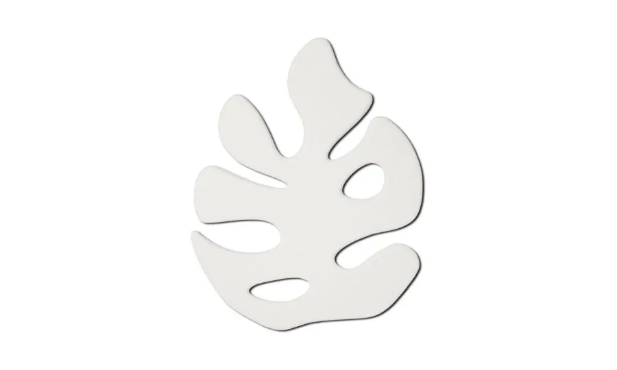 obrazek 1 Ceramiczna dekoracja ścienna w kształcie liścia
