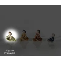Picture Porcelain figurine of a girl symbol of spring - Sibania