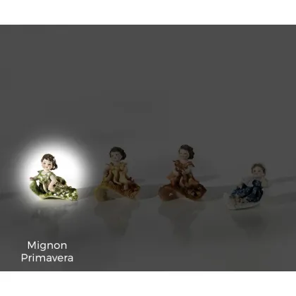 Zdjęcie Porcelanowa figurka dziewczynki symbolu wiosny - Sibania