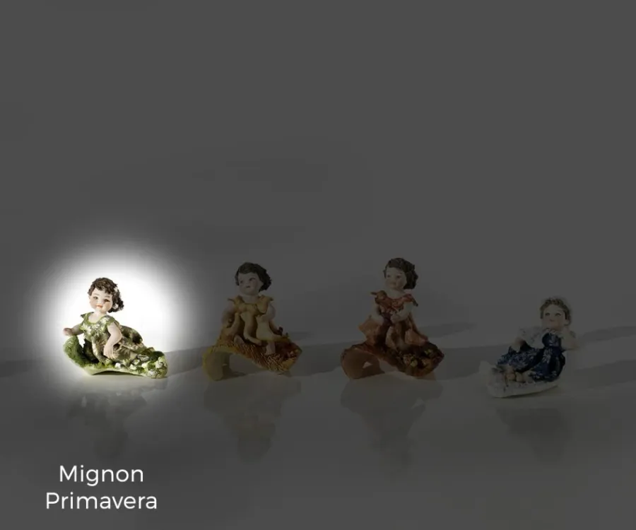 obrazek 1 Porcelanowa figurka dziewczynki symbolu wiosny - Sibania
