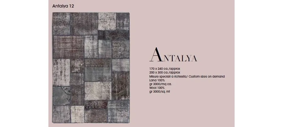 obrazek 6 Jedwabisty dywan Antalya - różne warianty