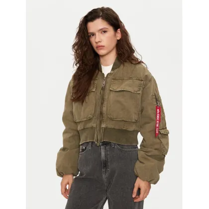 Zdjęcie Alpha Industries Kurtka bomber 148008 Khaki Regular Fit