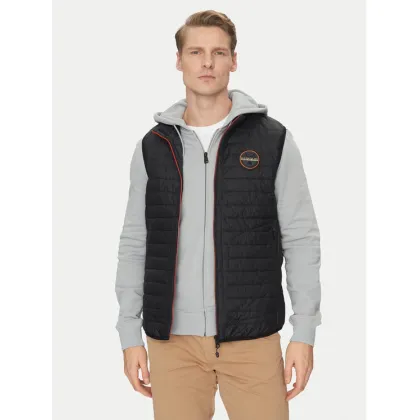 Zdjęcie Napapijri Kamizelka NP0A4ICR9411 Czarny Regular Fit