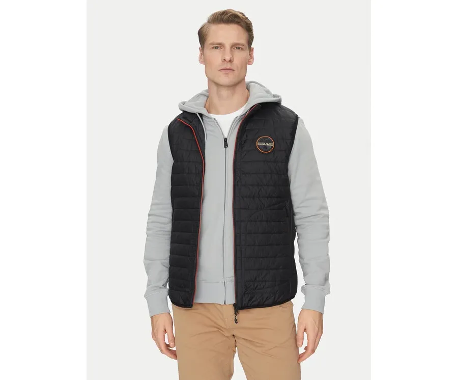 obrazek 1 Napapijri Kamizelka NP0A4ICR9411 Czarny Regular Fit