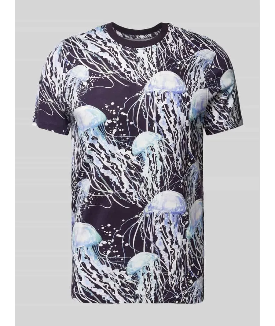 obrazek 1 T-shirt we wzory na całej powierzchni