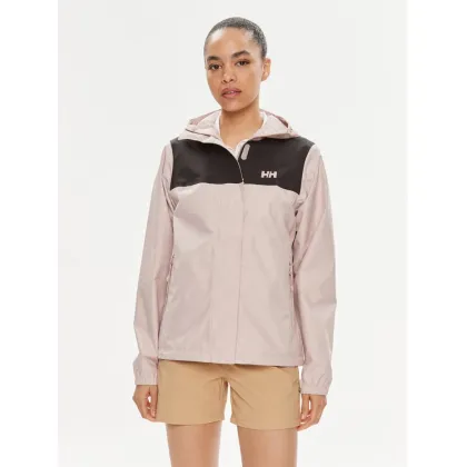 Zdjęcie Helly Hansen Kurtka przeciwdeszczowa W Vancouver Rain Jacket 53587 Różowy Regular Fit