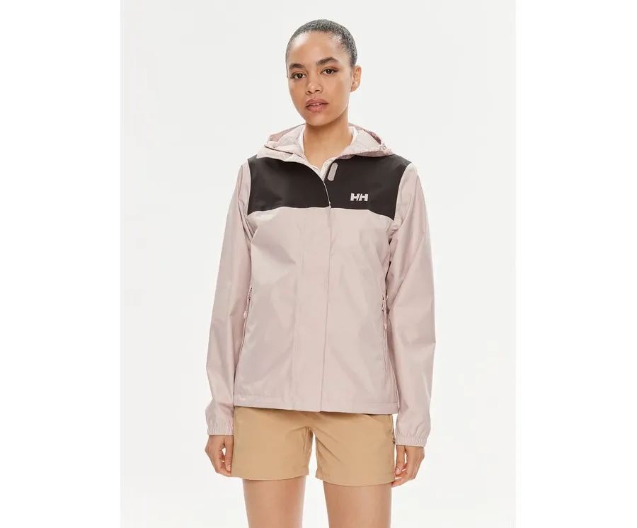 obrazek 1 Helly Hansen Kurtka przeciwdeszczowa W Vancouver Rain Jacket 53587 Różowy Regular Fit