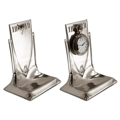 Picture Art Noveau style desk decoration with a clock